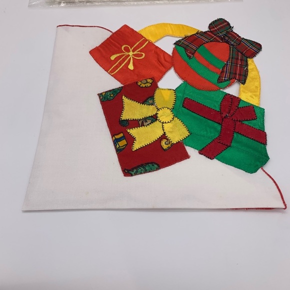 Brand New Lot Of 9 Vintage OREM Patchwork Holiday Napkins 17” X 17” India - Picture 2 of 16